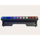 12x40w led moving zoom bar with led strip